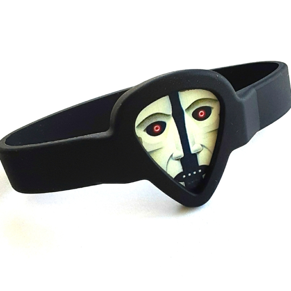 Pink Floyd The Divison Bell Guitar Pick Silicone Bracelet